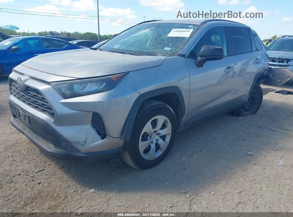 2T3H1RFV8LW081577 2020 TOYOTA RAV4 Silver Vista tres cuartos delantera izquierda