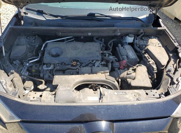 2T3H1RFV8MC120140 2021 TOYOTA RAV4 Black ძრავის განყოფილების ხედი