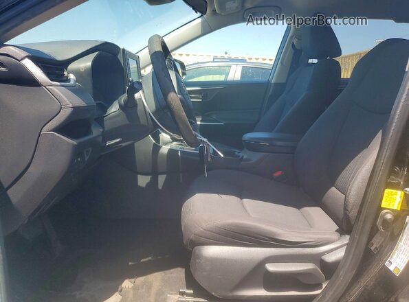 2T3H1RFV8MC120140 2021 TOYOTA RAV4 Black წინა სალონის ხედი