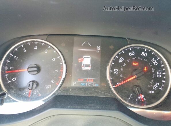 2T3H1RFV8MC120140 2021 TOYOTA RAV4 Black ხელსაწყოთა პანელის ხედი