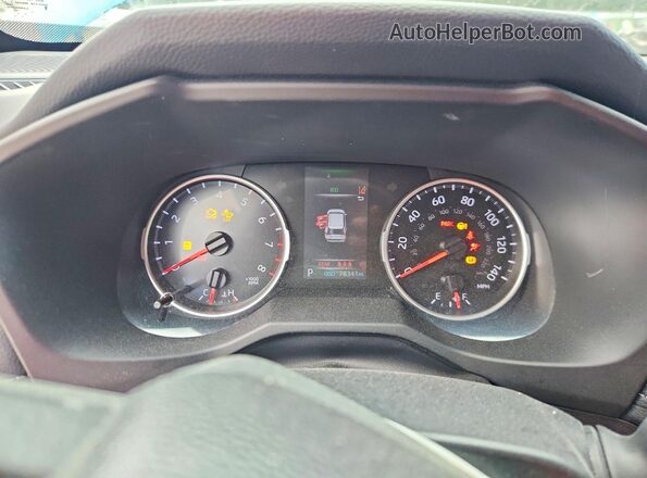2T3H1RFV8MW159745 2021 TOYOTA RAV4 Blue Vista del cuadro de instrumentos
