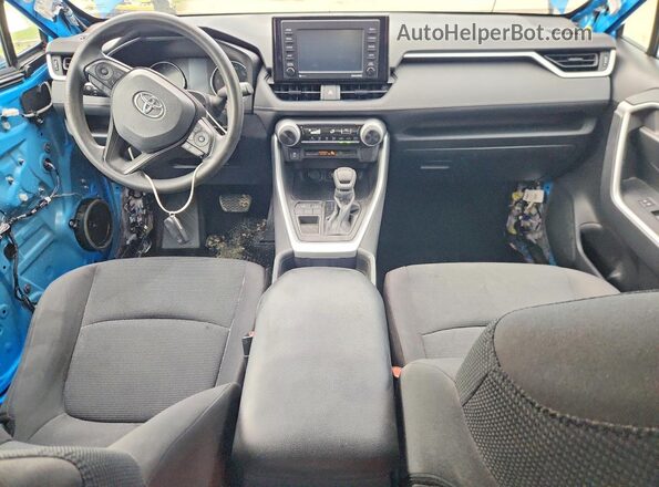 2T3H1RFV8MW159745 2021 TOYOTA RAV4 Blue Vista del salpicadero