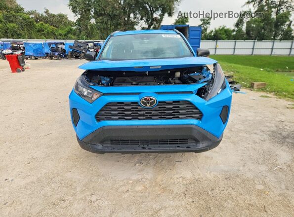 2T3H1RFV8MW159745 2021 TOYOTA RAV4 Blue Vista frontal