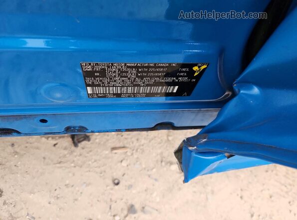 2T3H1RFV8MW159745 2021 TOYOTA RAV4 Blue Vista interior de 360 grados