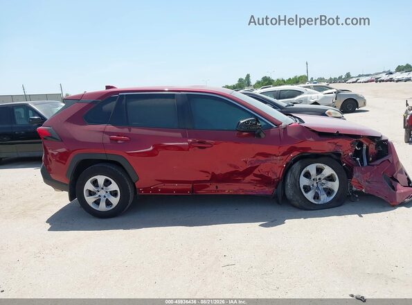 2T3H1RFV8PW294647 2023 TOYOTA RAV4 Бордовый Вид задней части салона