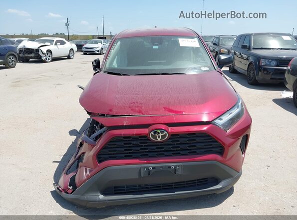 2T3H1RFV8PW294647 2023 TOYOTA RAV4 Бордовый Вид щитка приборов