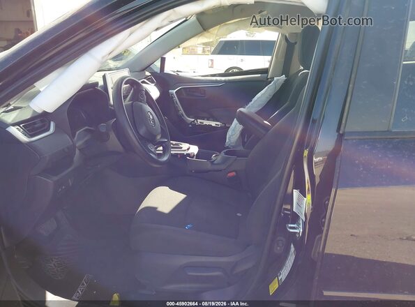 2T3H1RFV8SW428632 2025 TOYOTA RAV4 Black Widok wnętrza z przodu
