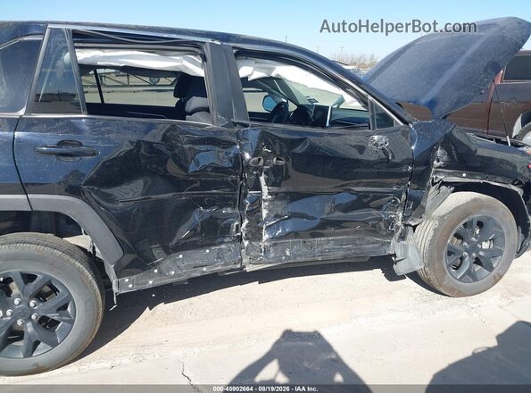 2T3H1RFV8SW428632 2025 TOYOTA RAV4 Black Widok z przodu