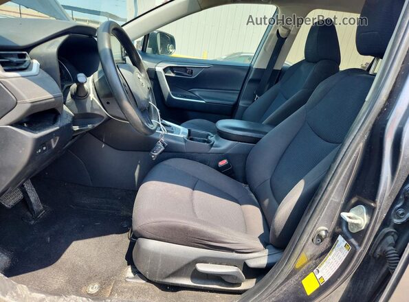 2T3H1RFV9KC026619 2019 TOYOTA RAV4 Gray Սալոնի դիմացի տեսք