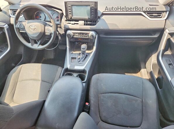 2T3H1RFV9KC026619 2019 TOYOTA RAV4 Gray Առջևի վահանակի տեսք