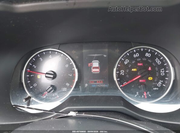 2T3H1RFV9LC064501 2020 TOYOTA RAV4 Gray Հետևի նստատեղերի տեսք
