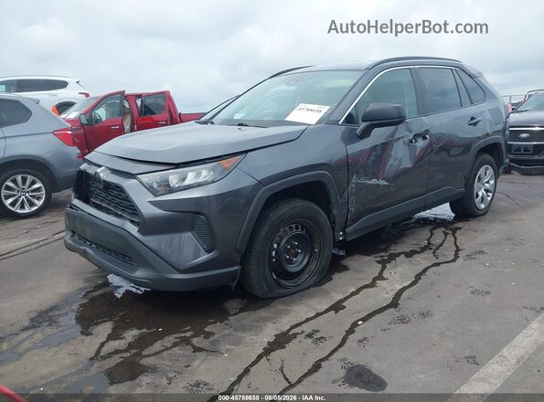 2T3H1RFV9LC064501 2020 TOYOTA RAV4 Gray Առջևի ձախ երեք քառորդ տեսարան