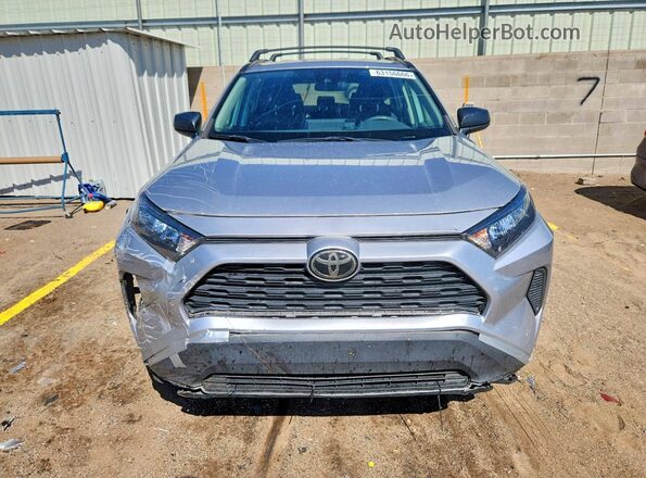 2T3H1RFV9LC081718 2020 TOYOTA RAV4 Silver Front view