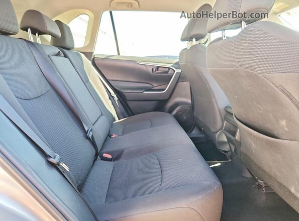 2T3H1RFV9LC081718 2020 TOYOTA RAV4 Silver Rear seats view