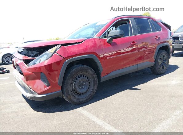 2T3H1RFV9LC083484 2020 TOYOTA RAV4 Red Przód lewy