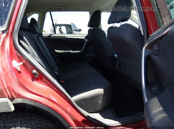 2T3H1RFV9LC083484 2020 TOYOTA RAV4 Red Widok naklejki z numerem VIN