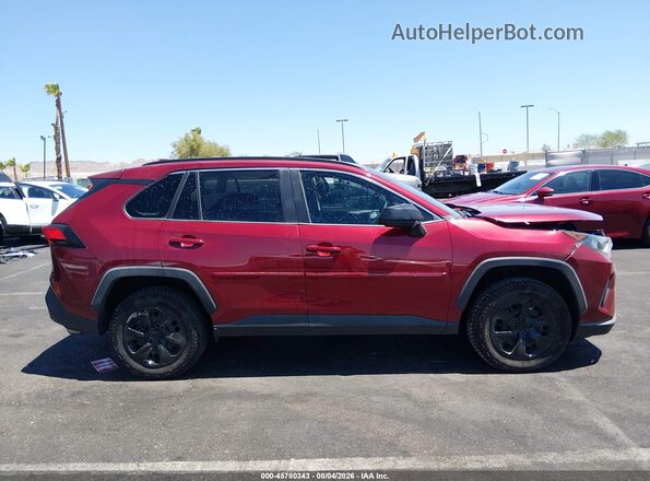 2T3H1RFV9LC083484 2020 TOYOTA RAV4 Red Widok wnętrza z tyłu