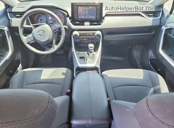 2T3H1RFV9MC091070 2021 TOYOTA RAV4 Black Առջևի վահանակի տեսք