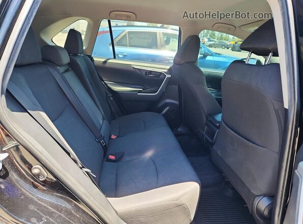 2T3H1RFV9MC091070 2021 TOYOTA RAV4 Black Հետևի նստատեղերի տեսք