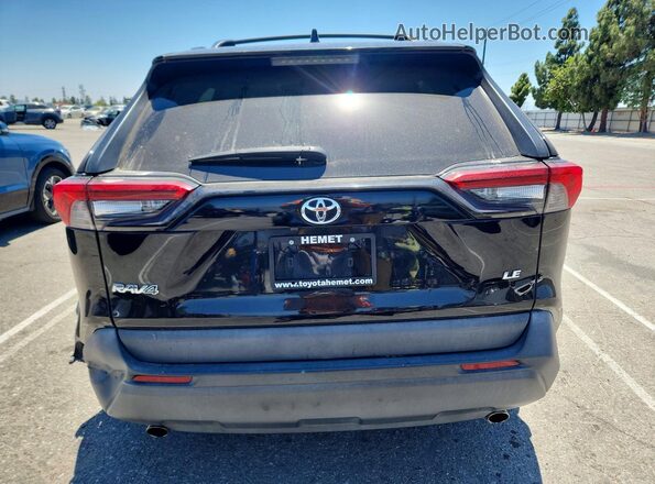 2T3H1RFV9MC091070 2021 TOYOTA RAV4 Black Հետևի տեսք