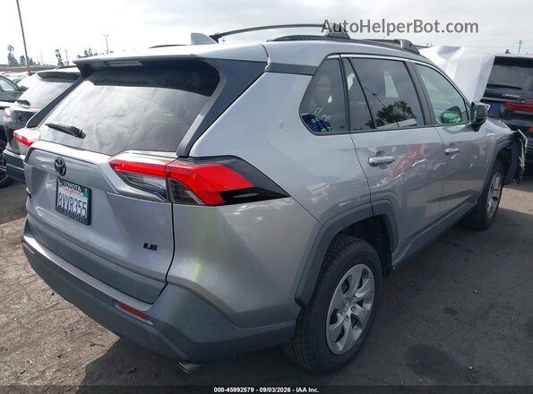 2T3H1RFV9MC093496 2021 TOYOTA RAV4 Silver Задня права чверть