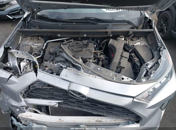 2T3H1RFV9MC093496 2021 TOYOTA RAV4 Silver Вид ззаду