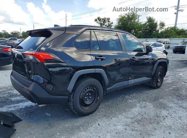 2T3H1RFV9MC132233 2021 TOYOTA RAV4 Black Հետևի տեսք