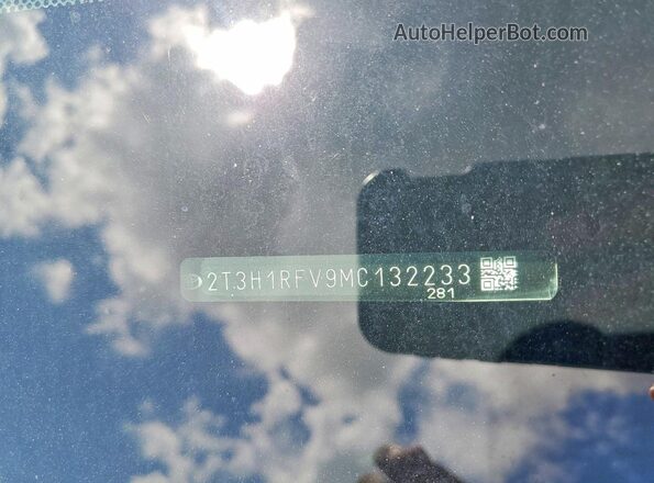 2T3H1RFV9MC132233 2021 TOYOTA RAV4 Black 