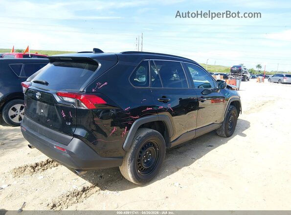 2T3H1RFV9MC139604 2021 TOYOTA RAV4 Черный Задняя правая четверть