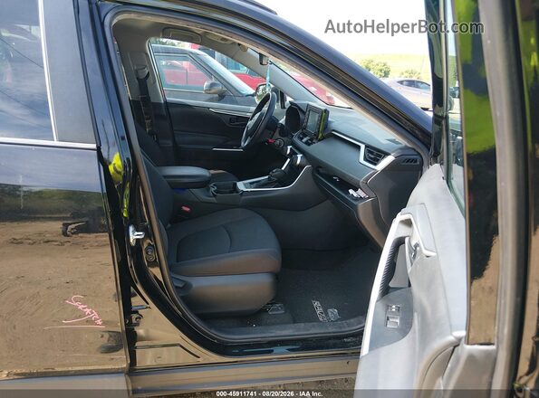 2T3H1RFV9MC139604 2021 TOYOTA RAV4 Черный Вид салона спереди