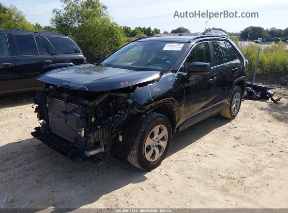 2T3H1RFV9MC139604 2021 TOYOTA RAV4 Черный Передняя левая четверть