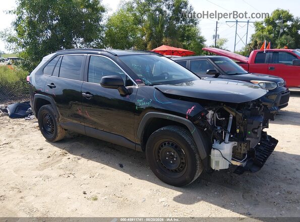 2T3H1RFV9MC139604 2021 TOYOTA RAV4 Черный Вид задней части салона