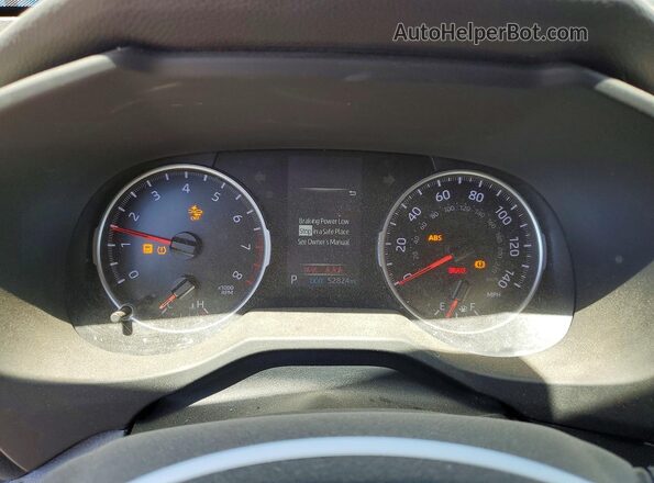 2T3H1RFV9MW179048 2021 TOYOTA RAV4 Maroon Widok zestawu wskaźników