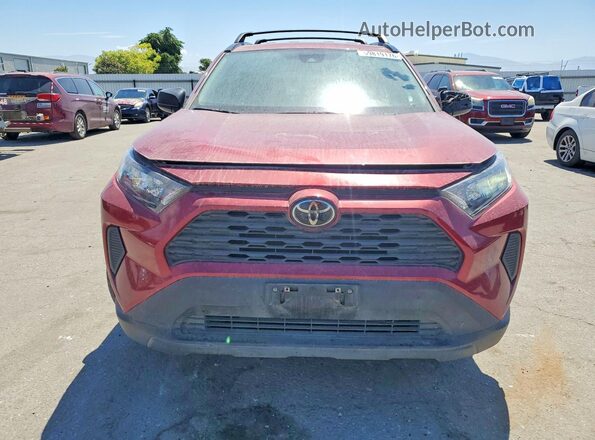 2T3H1RFV9MW179048 2021 TOYOTA RAV4 Maroon Widok z przodu