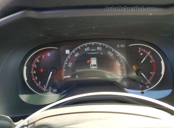 2T3H1RFV9PC240145 2023 TOYOTA RAV4 Black Instrument cluster view