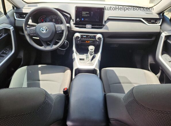 2T3H1RFV9RW351702 2024 TOYOTA RAV4 White Widok deski rozdzielczej