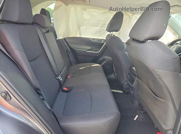 2T3H1RFVXKC001261 2019 TOYOTA RAV4 Charcoal უკანა სალონის ხედი