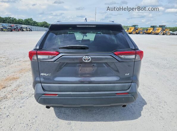 2T3H1RFVXKC001261 2019 TOYOTA RAV4 Charcoal უკანა ხედი