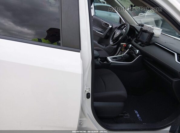 2T3H1RFVXKC024538 2019 TOYOTA RAV4 White Սալոնի դիմացի տեսք