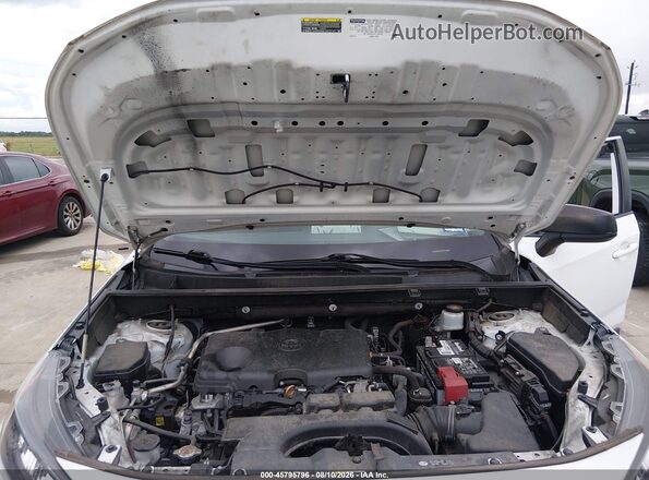 2T3H1RFVXKC024538 2019 TOYOTA RAV4 White Հետևի տեսք