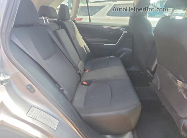 2T3H1RFVXLC047674 2020 TOYOTA RAV4 Silver უკანა სავარძლების ხედი