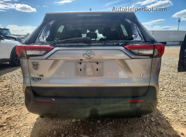 2T3H1RFVXLC047674 2020 TOYOTA RAV4 Silver უკანა ხედი