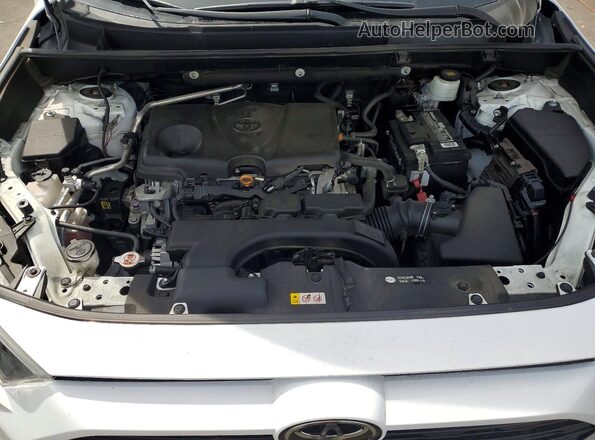 2T3H1RFVXLC071103 2020 TOYOTA RAV4 White Engine compartment view