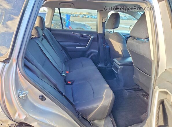 2T3H1RFVXLC083736 2020 TOYOTA RAV4 Gray უკანა სავარძლების ხედი