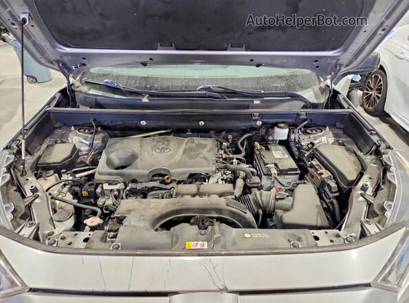 2T3H1RFVXLC083736 2020 TOYOTA RAV4 Gray უკანა სალონის ხედი