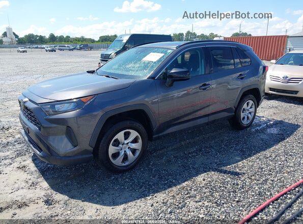 2T3H1RFVXMW136192 2021 TOYOTA RAV4 Gray Առջևի ձախ երեք քառորդ տեսարան