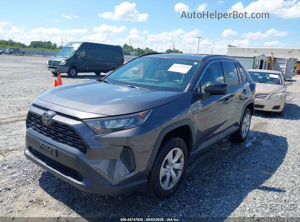 2T3H1RFVXMW136192 2021 TOYOTA RAV4 Gray Դիմացի տեսք