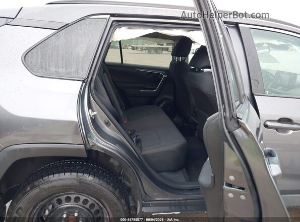 2T3H1RFVXMW166566 2021 TOYOTA RAV4 Gray VIN sticker view