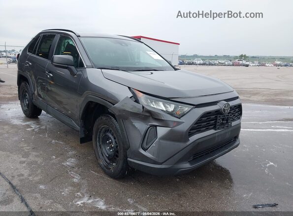 2T3H1RFVXMW166566 2021 TOYOTA RAV4 Gray Front view