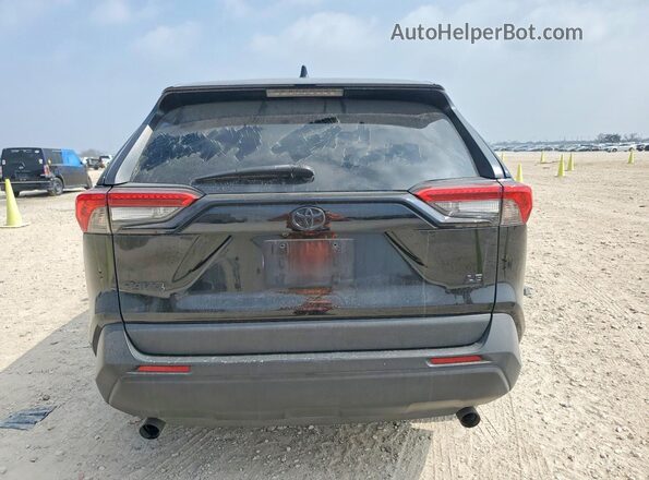 2T3H1RFVXNC178803 2022 TOYOTA RAV4 Черный Вид сзади